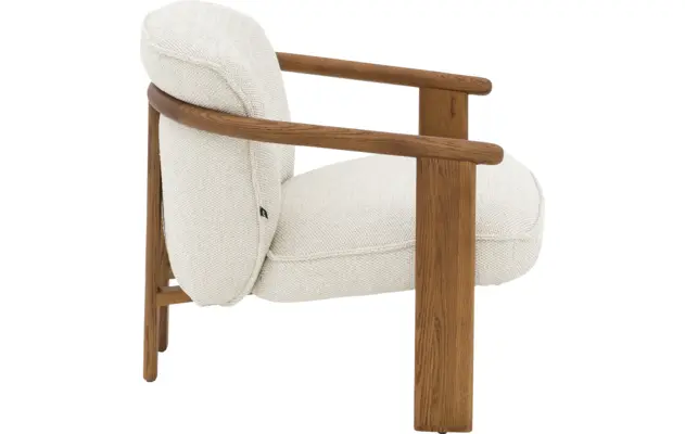Goossens fauteuil porec beige stof - 8260330-{merk}-porec-fauteuil-stof-17